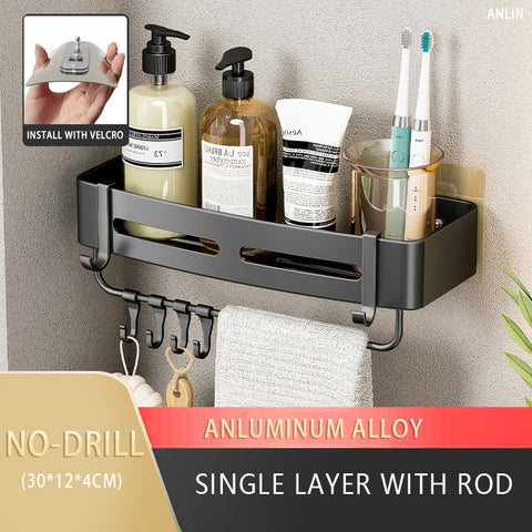 Wall Mounted Organizing Shelf