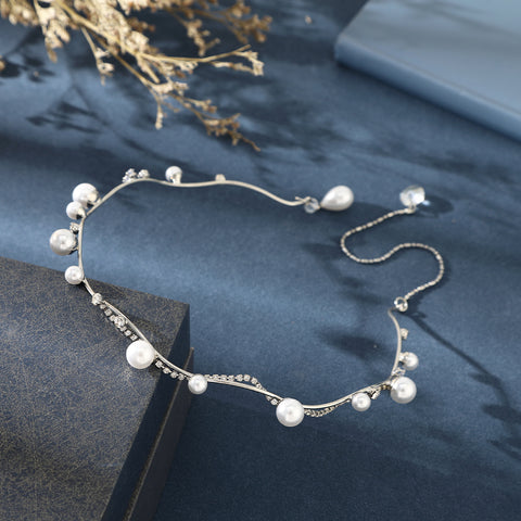 Metal Gold Silver Headband
