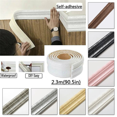 3D Foam Wall Edge Strip