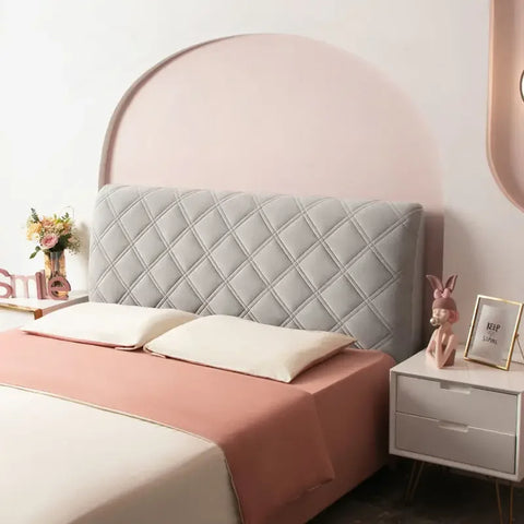 Velvet Soft Bed Headboard Cover