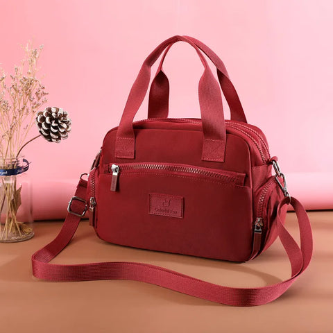 Leccio Aqua Shade Crossbody Bag