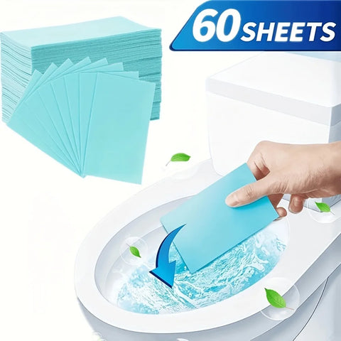 60PCS/120PCS Floor Toilet Cleaning Sheets