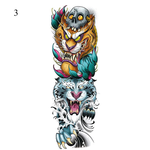 Big Arm Sleeve Tattoo