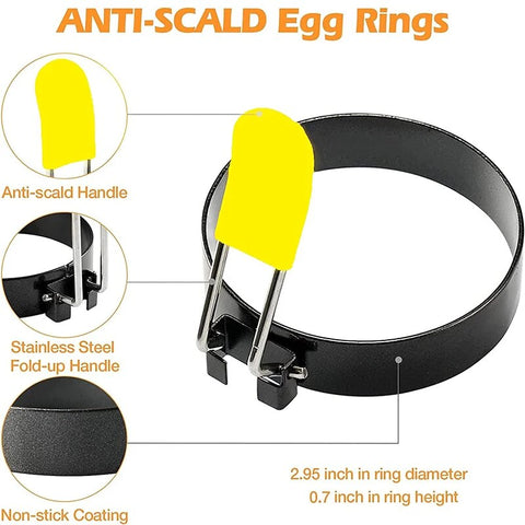 4PCS/2PCS Egg Ring Sets