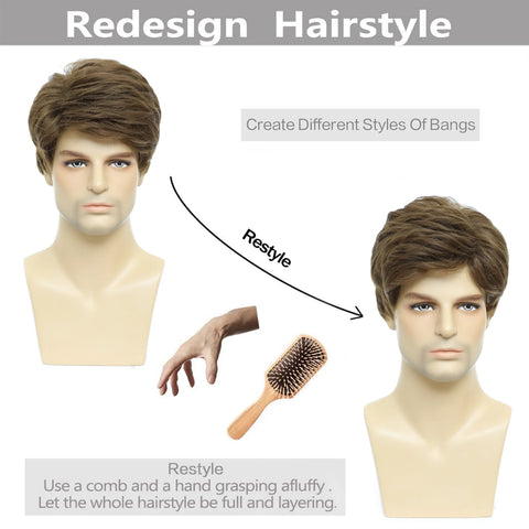 Man Hair Wig