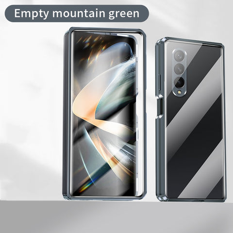 Alloy Metal Frame Full Cover Phone Protector For Samsung Galaxy Z Fold