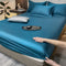 Luxury Glossy Cotton Fitted Bed Sheet