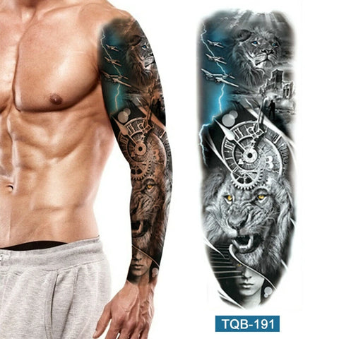 Big Arm Sleeve Tattoo