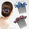 Exquisite Colorful Butterfly Hair Comb Pin