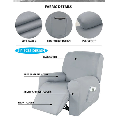 1 Seater Recliner Sofa Cover