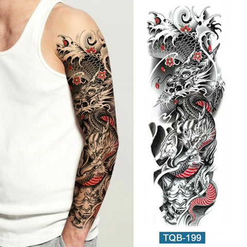 Big Arm Sleeve Tattoo