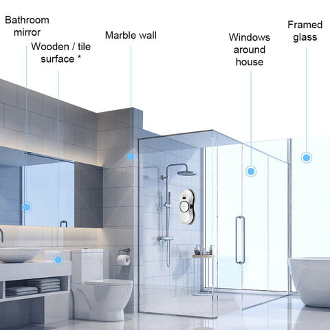 Water Spray Window Cleaner Robot