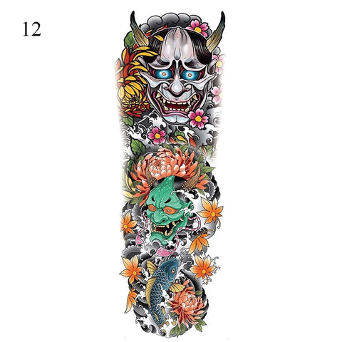 Big Arm Sleeve Tattoo
