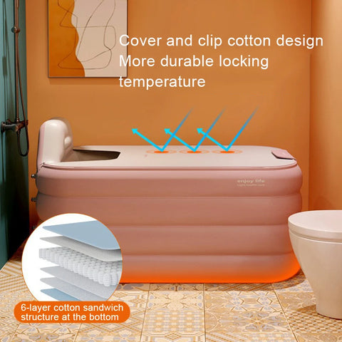 1.6M/1.4M/1.3M Inflatable Bathtub