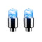 2/4PCS LED Colorful Wheel Tire Valve Cap