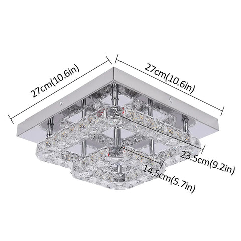 AstraGlow Crystal Chandelier