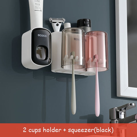 Bathroom Toothbrush Cup Holder