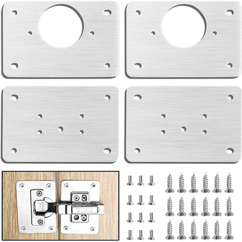 1/2/4/10PCS Hinge Repair Plates