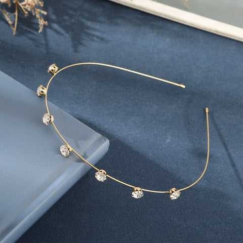 Metal Gold Silver Headband