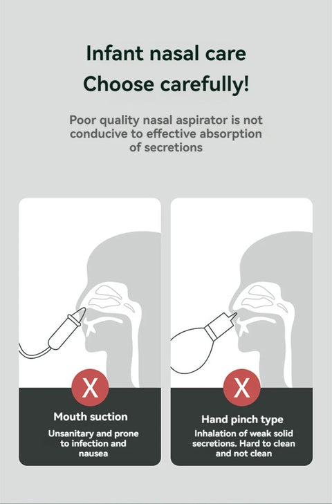 SniffyBoo™ – Electric Baby Nose Cleaner