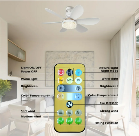 LumiBreeze LED Ceiling Fan