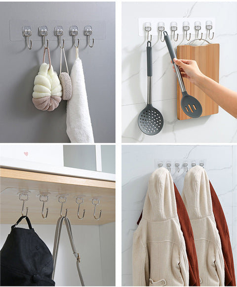 Adhesive Wall Hooks