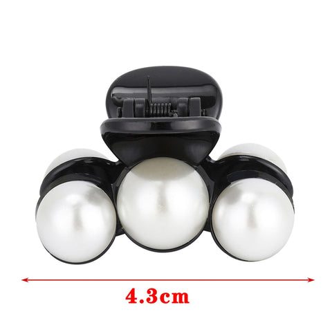 Pearls Hair Claw Clip