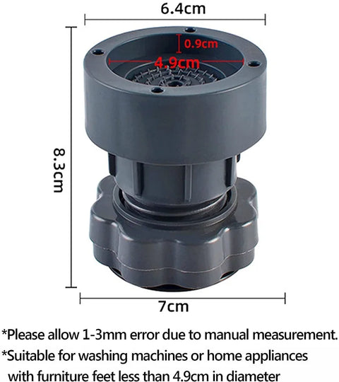 4PCS Adjustable Pads