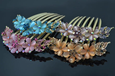 Rhinestone Glam Hair Accessory