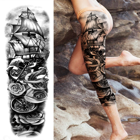 Full Arm Temporary Tattoos