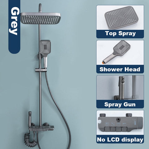 Digital Display Shower Set