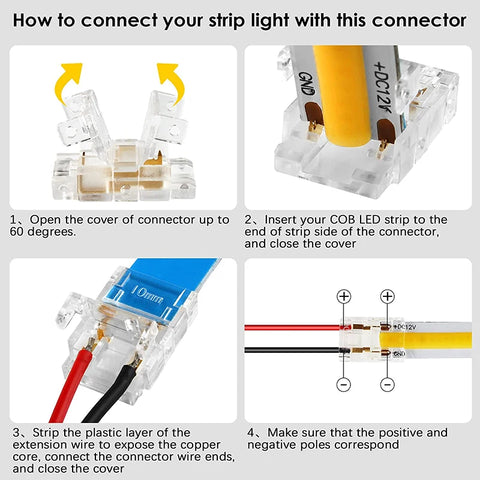 SnapBright LED Connectors