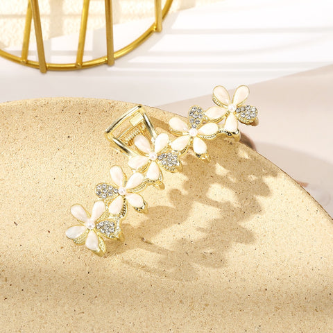 Rhinestone Metal Hair Claw