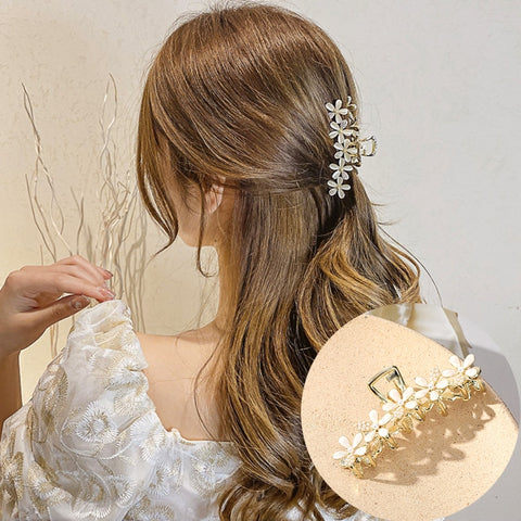 Rhinestone Metal Hair Claw