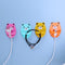 4PCS Bear Plug Holder Hook