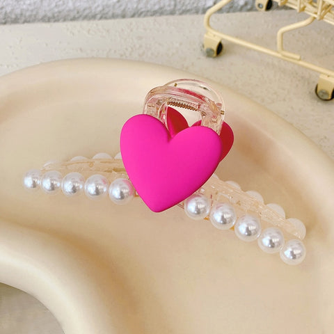 Heart Hair Claw