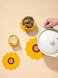 3PCS/Set Sunflower Coasters