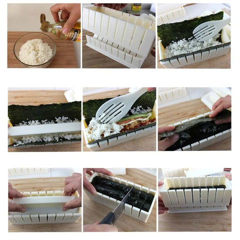 Heart/Round/Square Sushi Maker