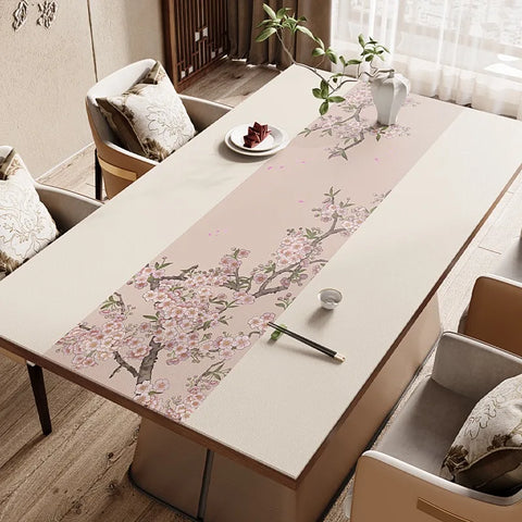 Imperial Harmony: Chinese Style Waterproof Dining Mats