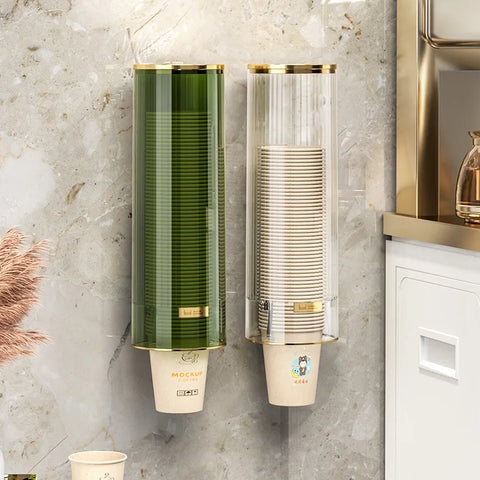 Wall Mounted Disposable Paper Cup Holder