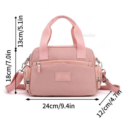 Leccio Aqua Shade Crossbody Bag