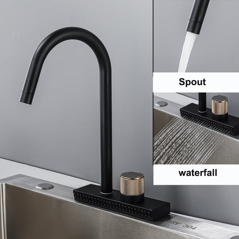 Waterfall Sink Faucet Water Tap