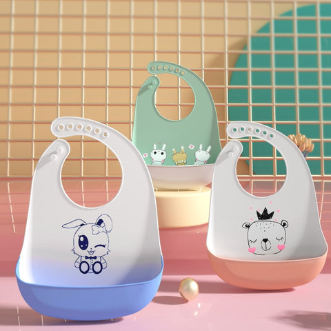 Waterproof Adjustable Soft Baby Bib