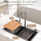 Digital Display Waterfall Kitchen Sink