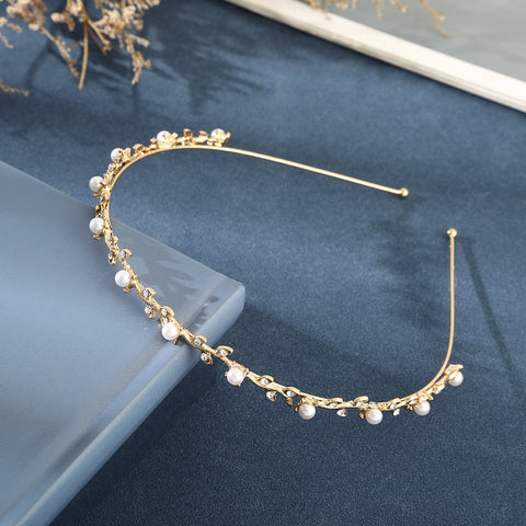Metal Gold Silver Headband
