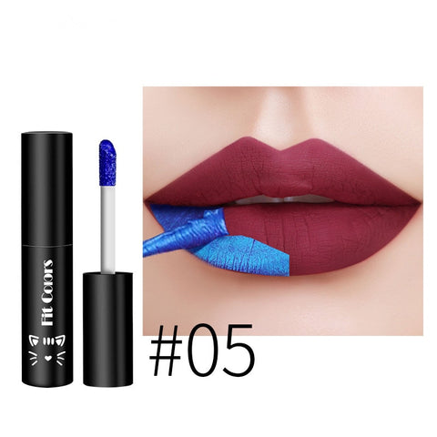 5 Colors Peel Off Tattoo Liquid Lipstick