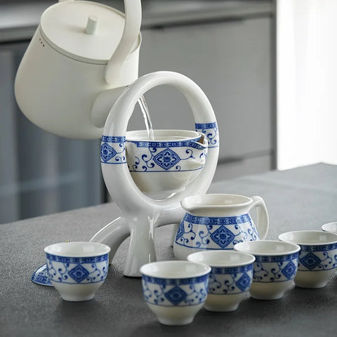 Moonlit Serenade: Chinese Kungfu Tea Set