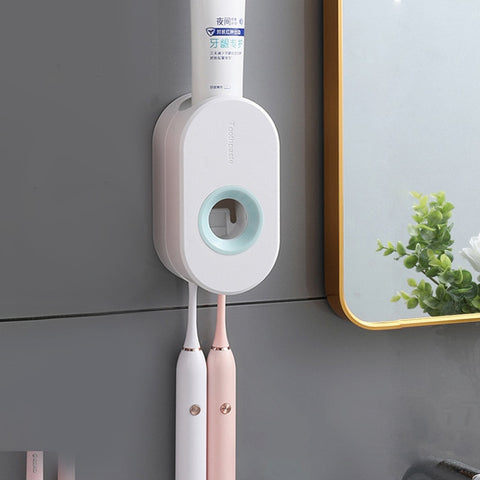 Wall Mounted Toothpaste Gadget