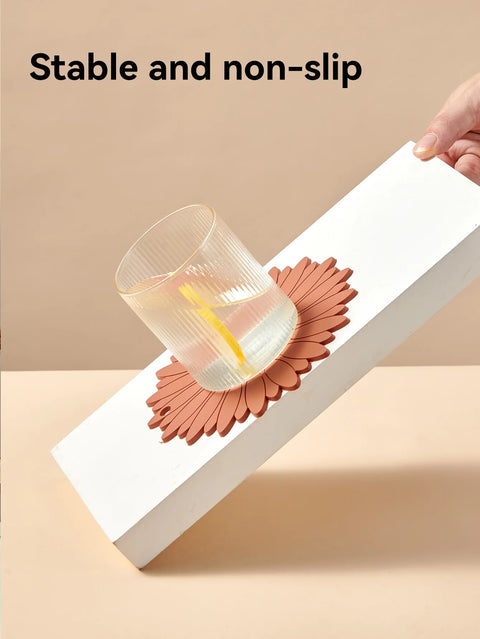 3PCS/Set Sunflower Coasters