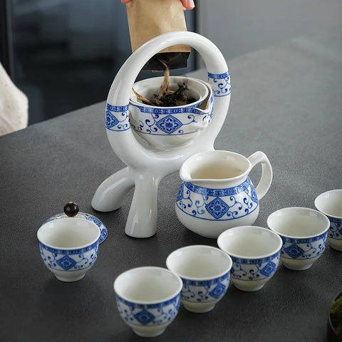 Moonlit Serenade: Chinese Kungfu Tea Set